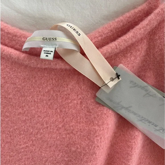 Pink Guess Crop Cami - women’s M NWT - Picture 3 of 4